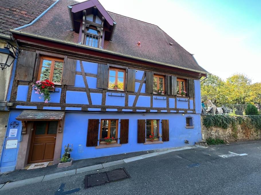 La Jolie Maison Bleue, Au Coeur De L'Alsace Kaysersberg-Vignoble Buitenkant foto